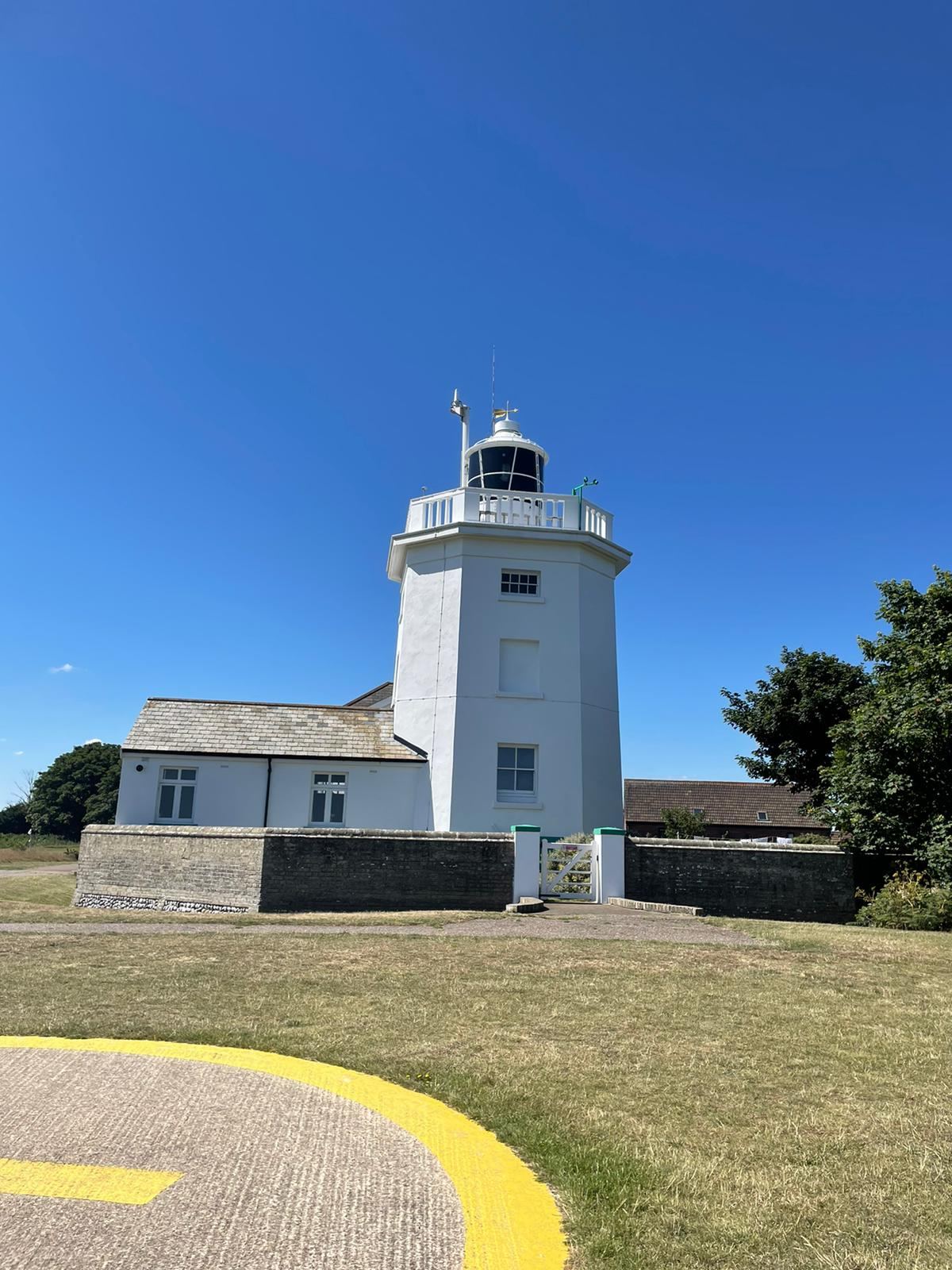 Cromer lighthouse near Overstrand