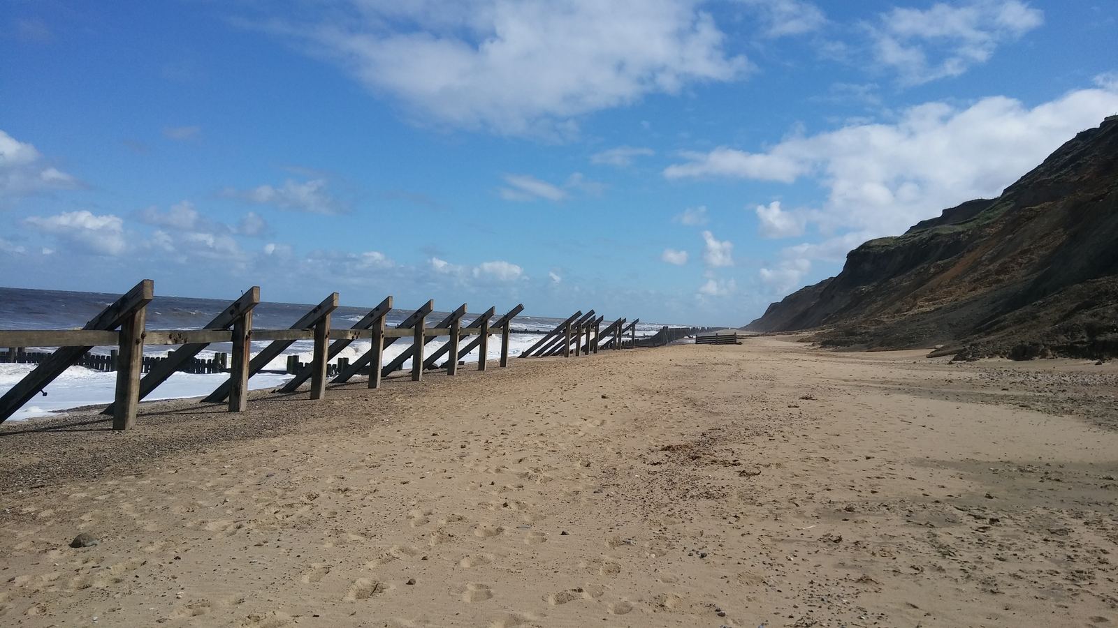 Norfolk cliffs Deep History Coast